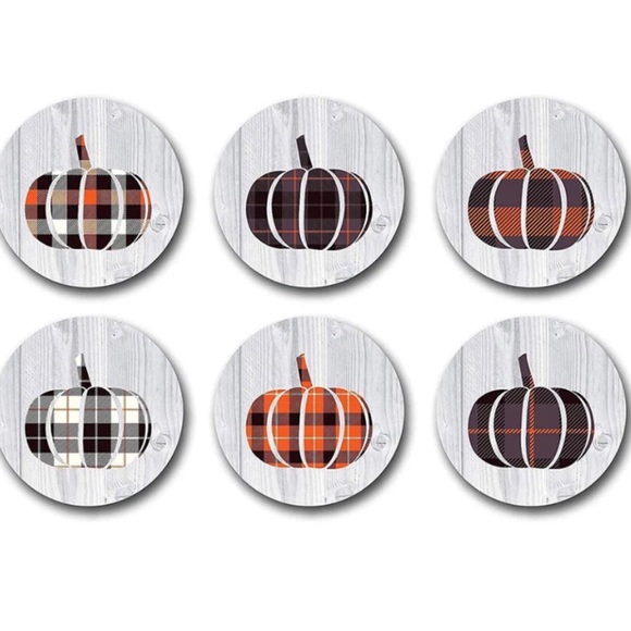 🆕 🎃 10 Jack O’ Lantern Pumpkin Halloween Mailers Shipping Bags Sticker Set New - Picture 3 of 4